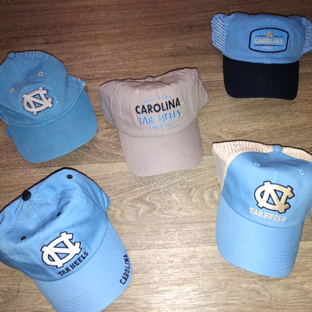 NC Chapel Hill Tar Hills insignia Caps (5 pack/bundle)